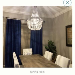 Anthropologie Chenille Curtains